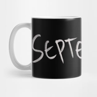 Hand Drawn September Month Mug